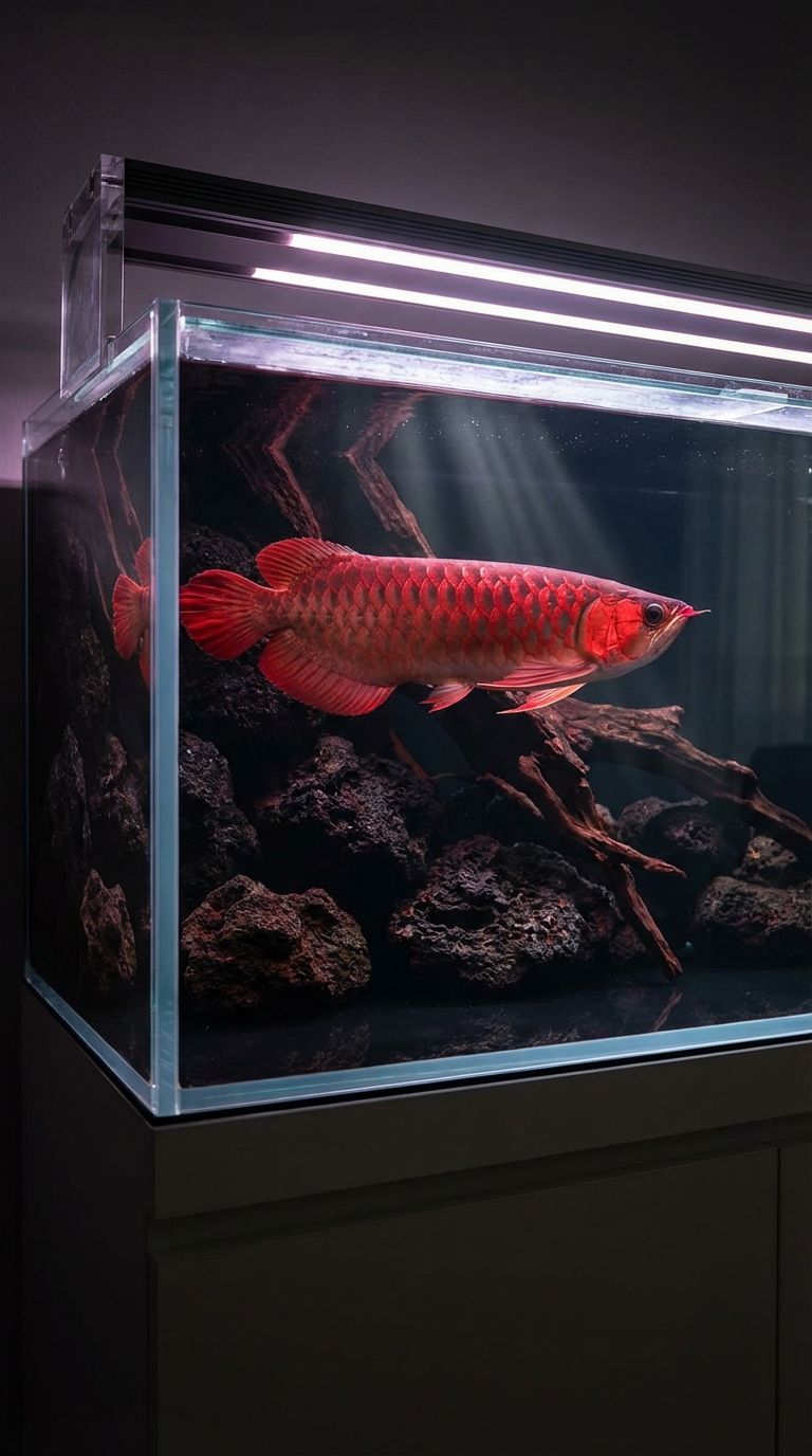 赤血龙鱼:融合传统水族与AI科技的顶级观赏鱼品牌及AI龙鱼通生态解析