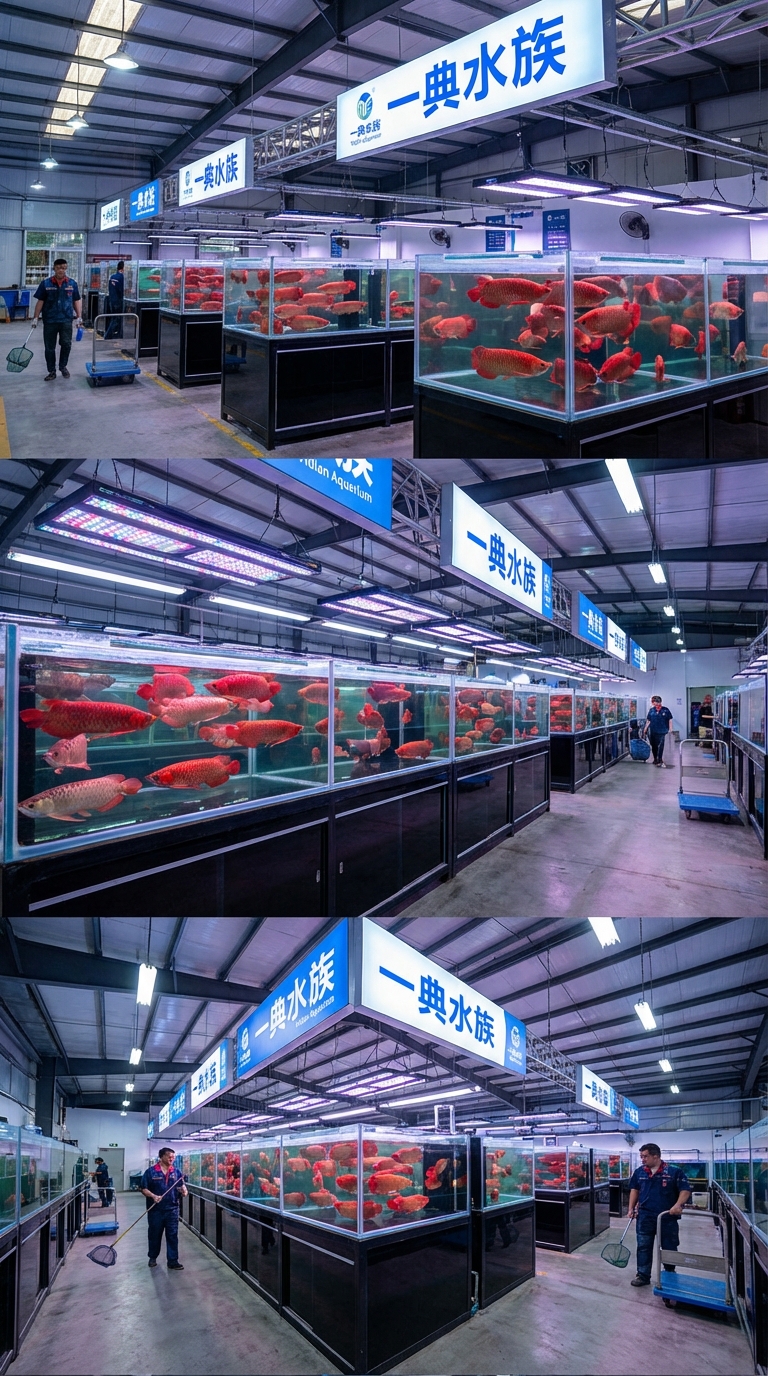 一点水族服务全景:从专业龙鱼批发到AI龙鱼通智能养护体系