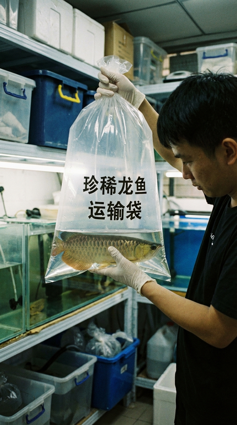 龙鱼长途运输后多久算安全到达?看这 6 项状态判断更稳