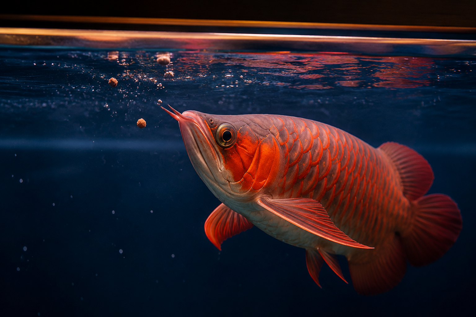 arowana care 新手教程:用 AI龙鱼通建立龙鱼标准化养护流程配图:arowana care、龙鱼养护、红龙鱼主题的龙鱼养护视觉